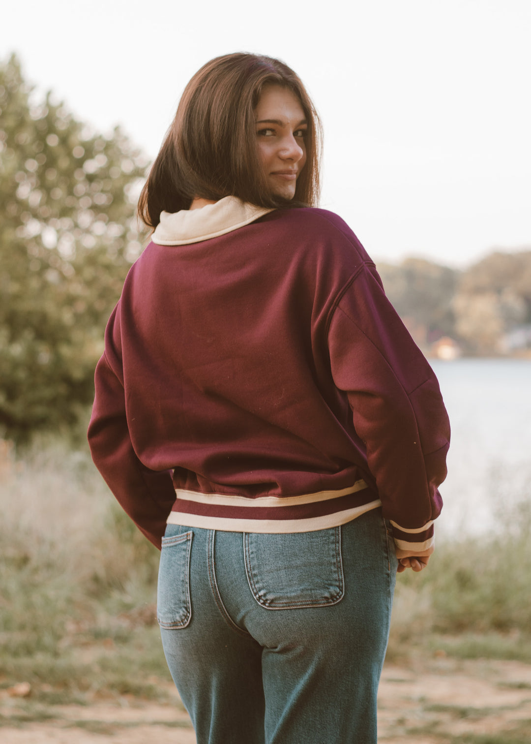 varsity crewneck 
