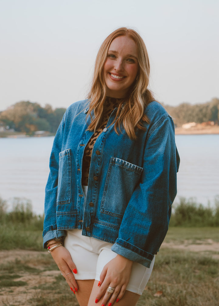 Dark Wash Denim Jacket
