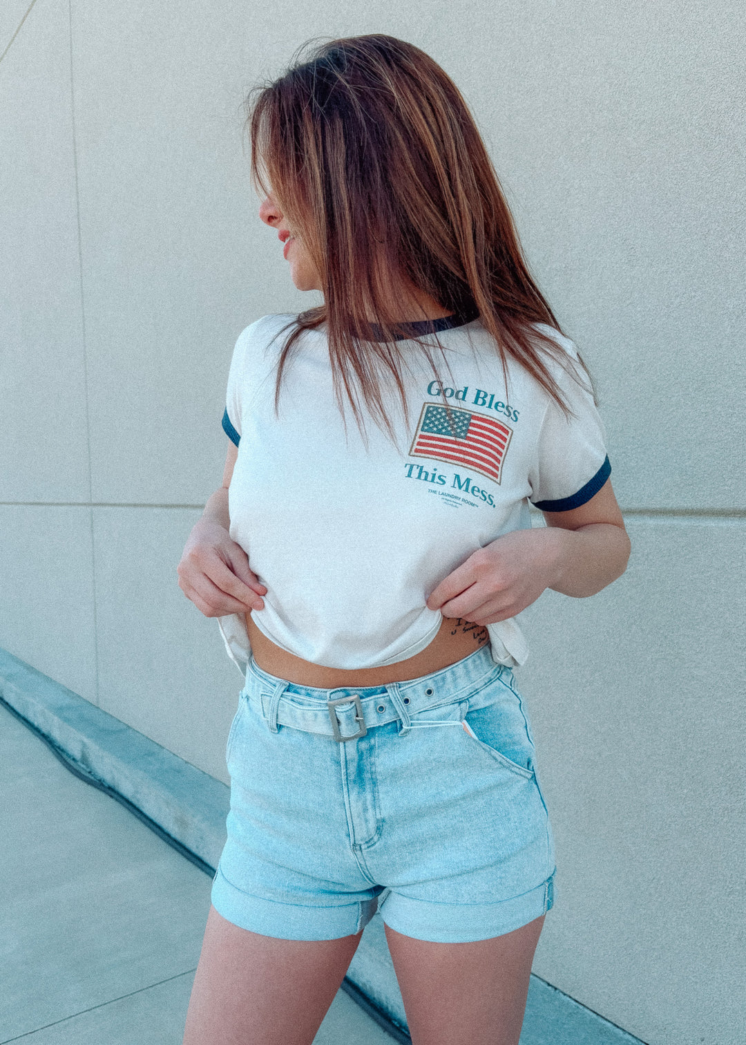 God Bless This Mess Ringer Tee