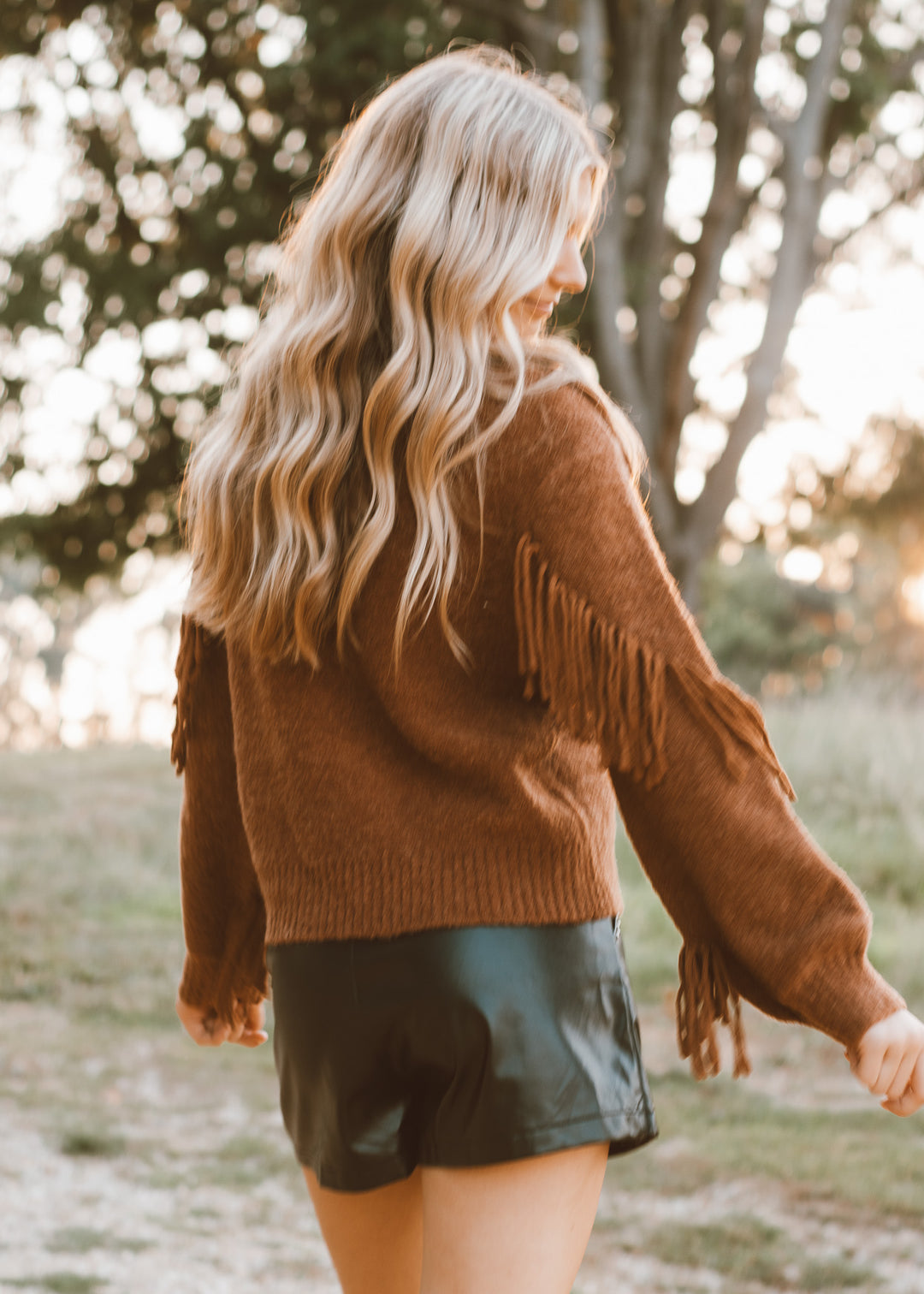 Fringe Forever Turtleneck Sweater
