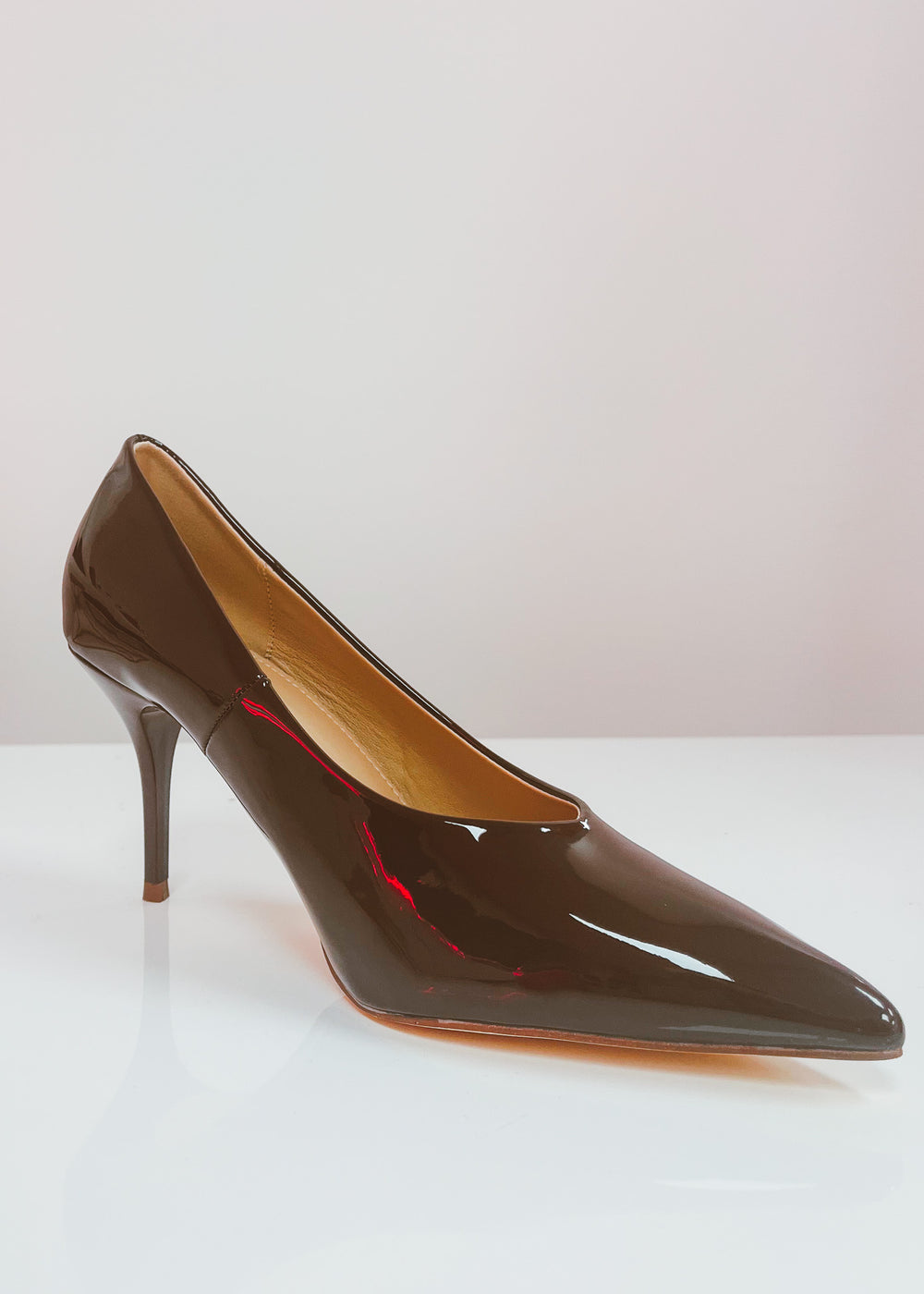 espresso brown heels 