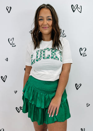 
            
                Load image into Gallery viewer, st patricks skirt
            
        