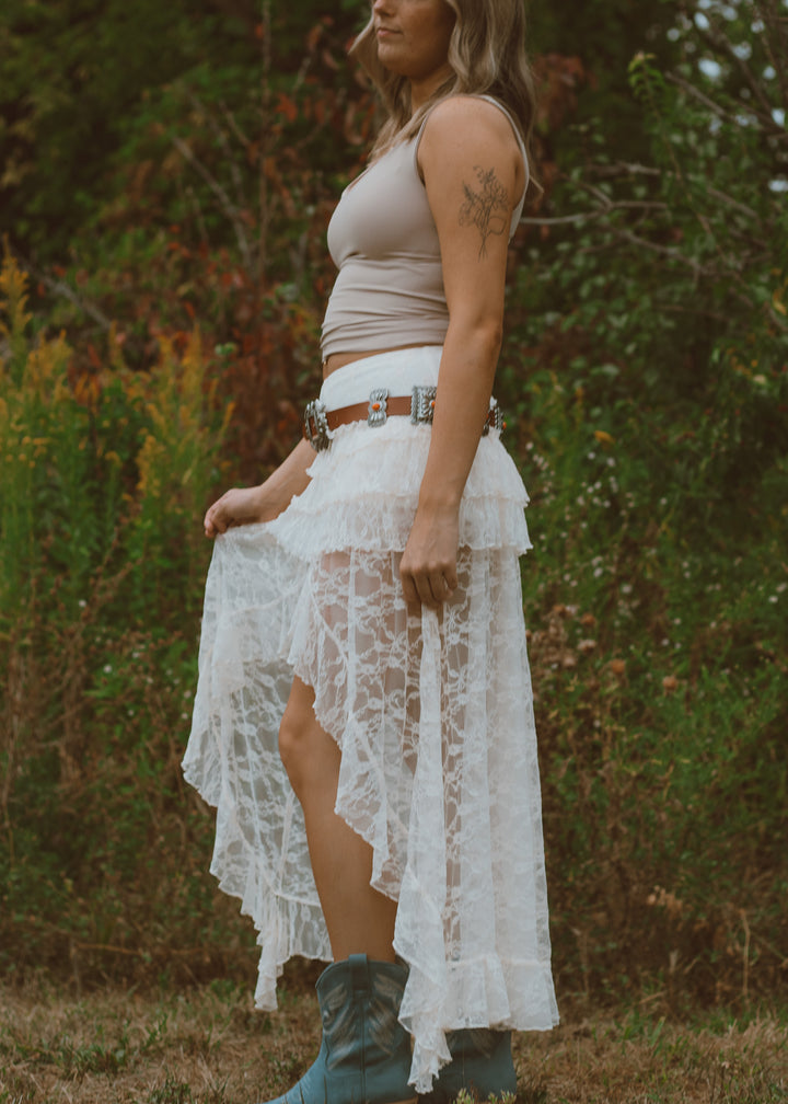 September Serenade Lace Skirt
