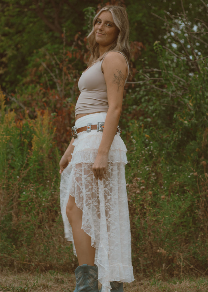 September Serenade Lace Skirt