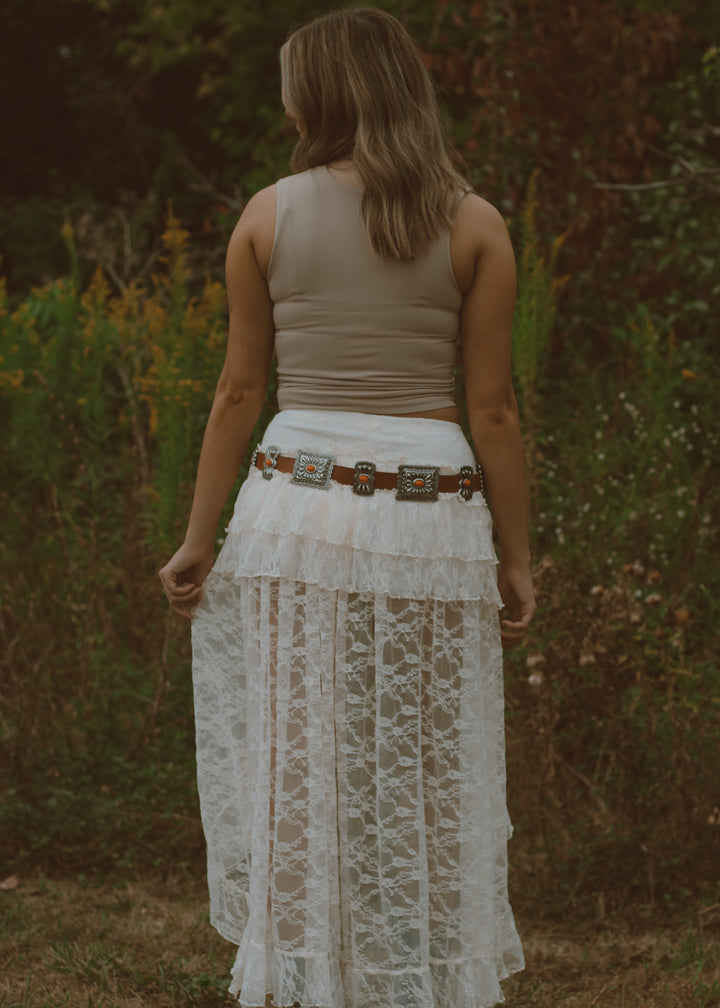 Taupe Double Layered Seamless Tank