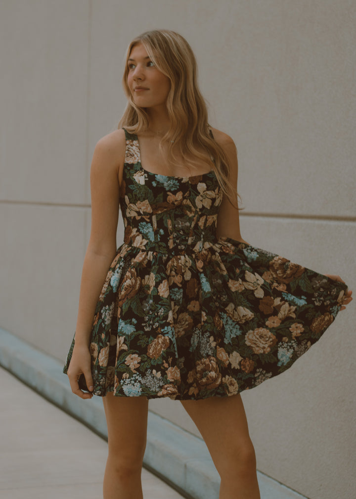 Autumn Romance Jacquard Romper