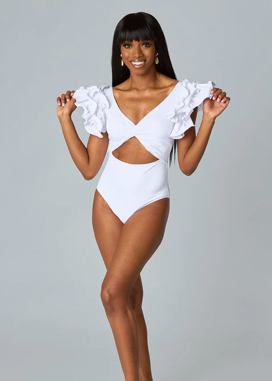 Jamie Cut Out Front One-Piece Swimsuit