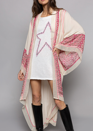 Elevated Cream Kimono