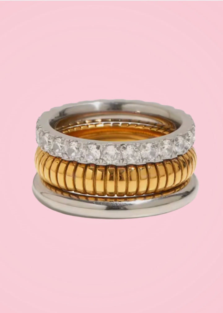 Triple Stack Ring Set