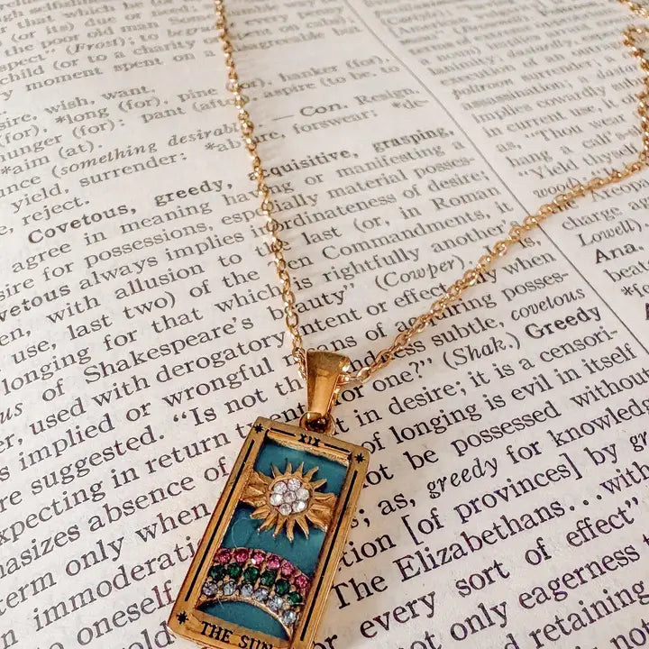 Tarot Card Necklace