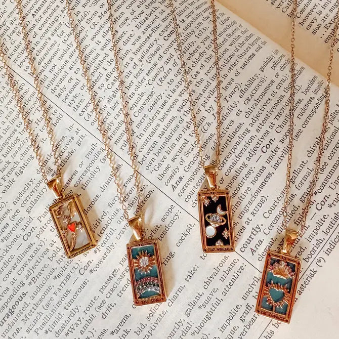 Tarot Card Necklace