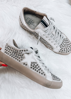 
            
                Load image into Gallery viewer, Rockstar Studded Sneaker
            
        