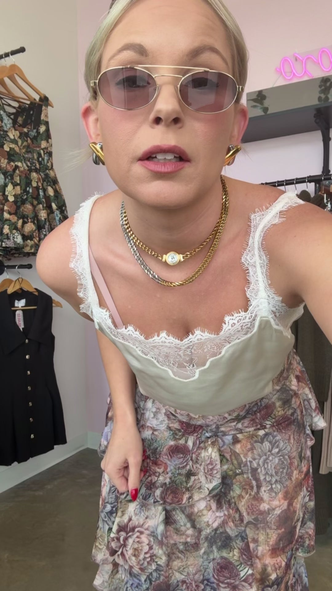 Full Blossom Maxi Skirt