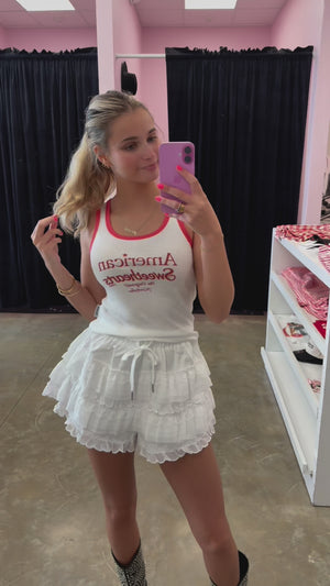 
            
                Load and play video in Gallery viewer, American Sweethearts Ribbed Tank
            
        