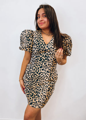 Important Enough Leopard Dress