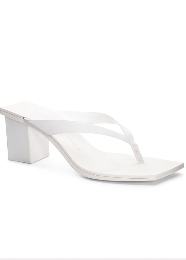 
            
                Load image into Gallery viewer, Marna Heeled White Sandal
            
        