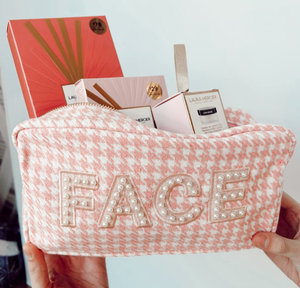 
            
                Load image into Gallery viewer, face houndstooth bag
            
        