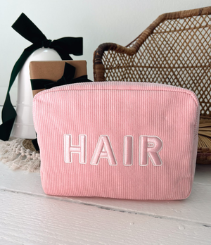 Hair XL - Pink Corduroy Bag